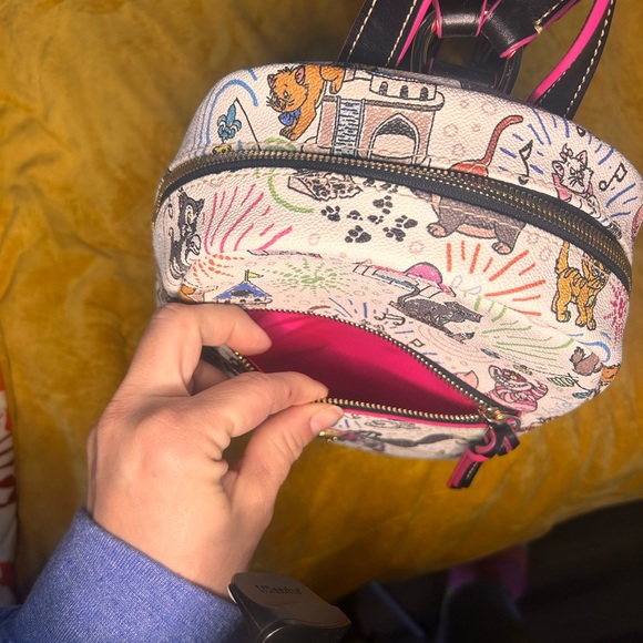 Dooney & Bourke Disney Sketch Backpack and Pouch - Picture 5 of 11